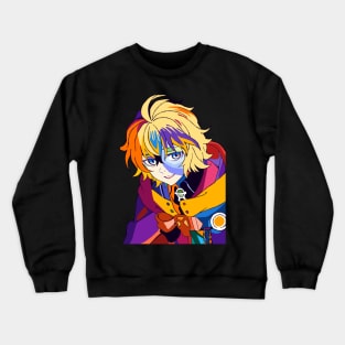 Mikaela Hyakuya Wpap pop Art Crewneck Sweatshirt